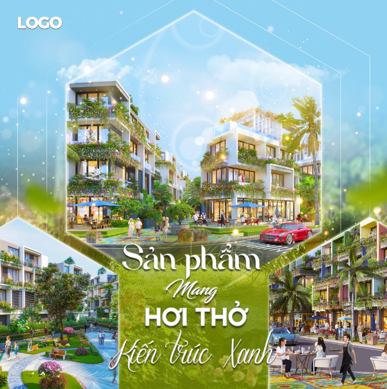 Real estate social media design template, poster bất động sản